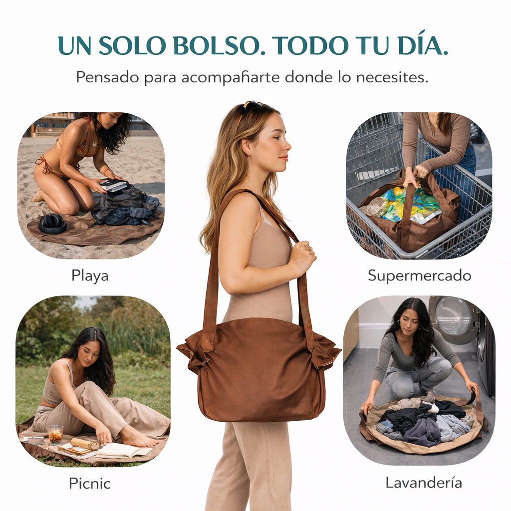 SIMBY™ El bolso que recoge todo sin estrés