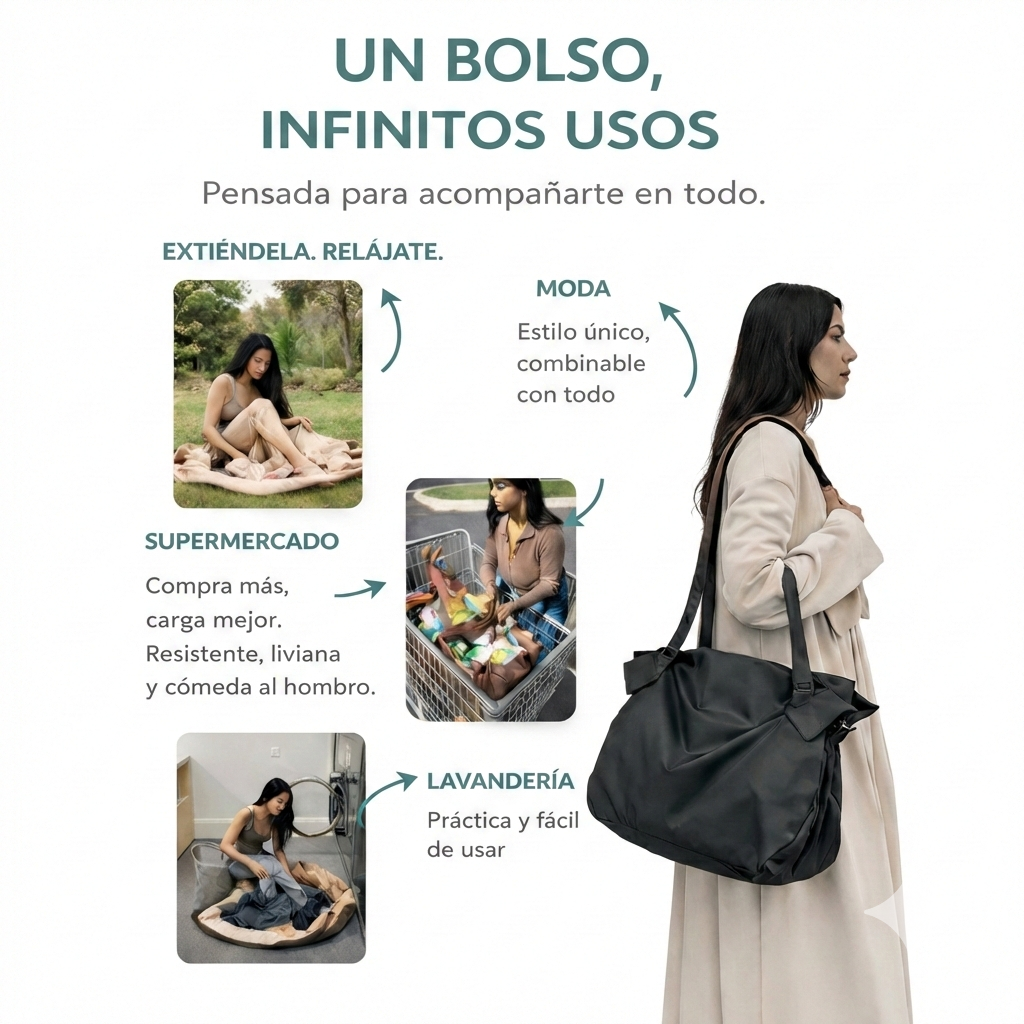 SIMBY™ El bolso que recoge todo sin estrés